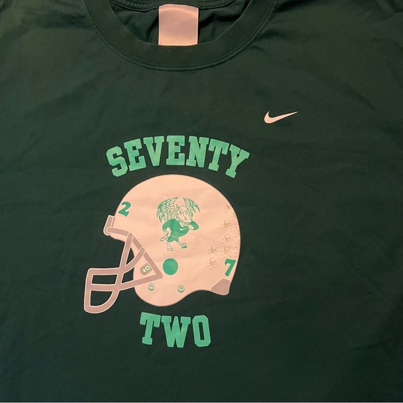 Vintage Nike Seventy Two 72 football helmet T Shirt - Picture 2 of 5